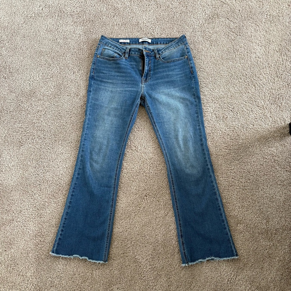 Vigoss Women's Flare Blue Jeans
